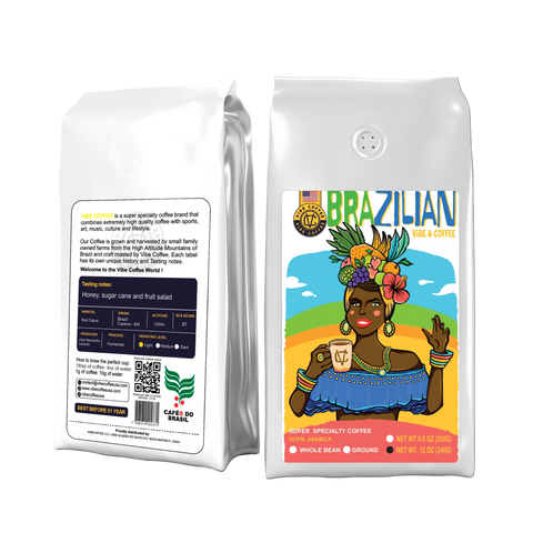 Brazilian Vibe And Coffee - Specialty 100% Arabica