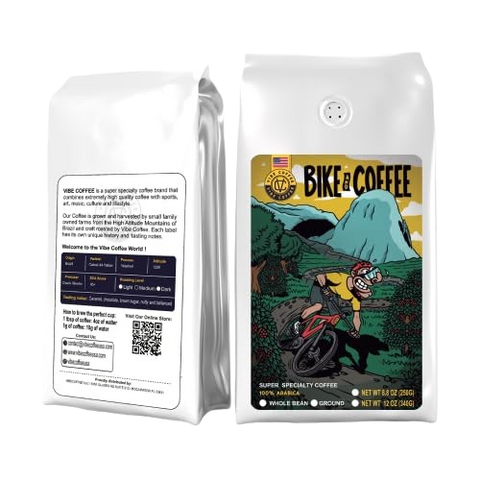 Bike and Coffee, Specialty 100% Catuaí 44 Yellow, Medium Roast, Brazil