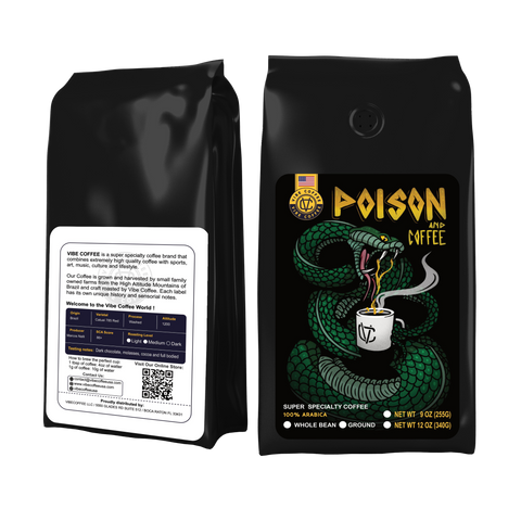 Poison and Coffee, Specialty Coffee – Catuaí 785 Red, Dark Roast, Brazil