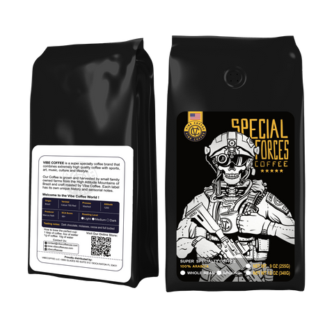 Special Forces Coffee, Specialty Coffee – Catuaí 785 Red, Dark Roast, Brazil