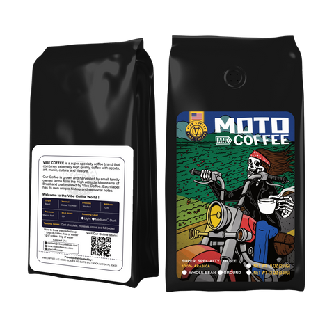 Moto and Coffee, Specialty Coffee – Catuaí 785 Red, Dark Roast, Brazil