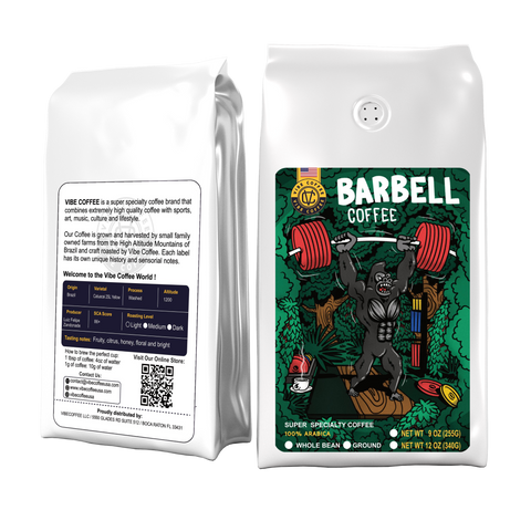 Barbell Coffee, Specialty 100% Arabica, Catucaí 2SL Yellow, Light Roast, Brazil