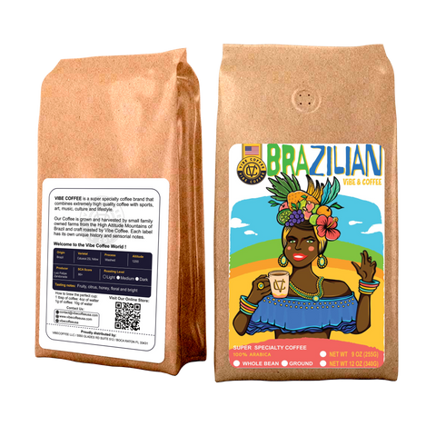 Brazilian Vibe And Coffee, Specialty 100% Arabica, Catucaí 2SL Yellow, Light Roast, Brazil