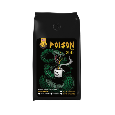 Poison and Coffee, Specialty Coffee – Catuaí 785 Red, Dark Roast, Brazil