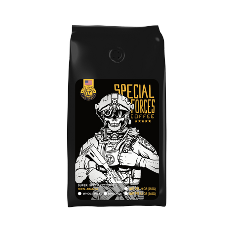 Special Forces Coffee, Specialty Coffee – Catuaí 785 Red, Dark Roast, Brazil